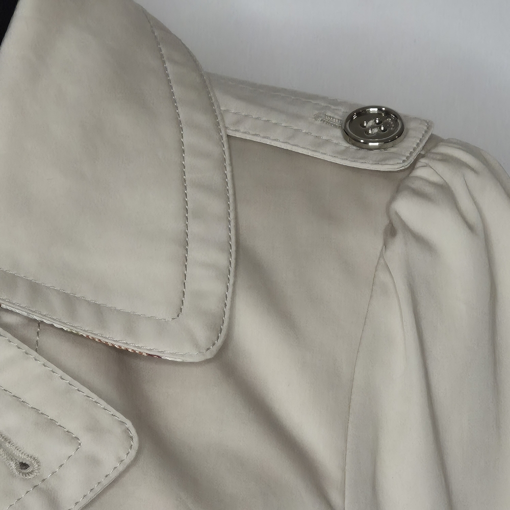 Coach Heritage Series Double-Breasted Belted Trench Coat - Size M - Picture 9 of 16